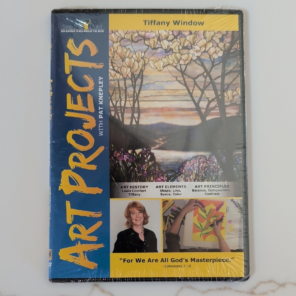 Tiffany Window Art Project DVD, Education, Homeschool, Classical